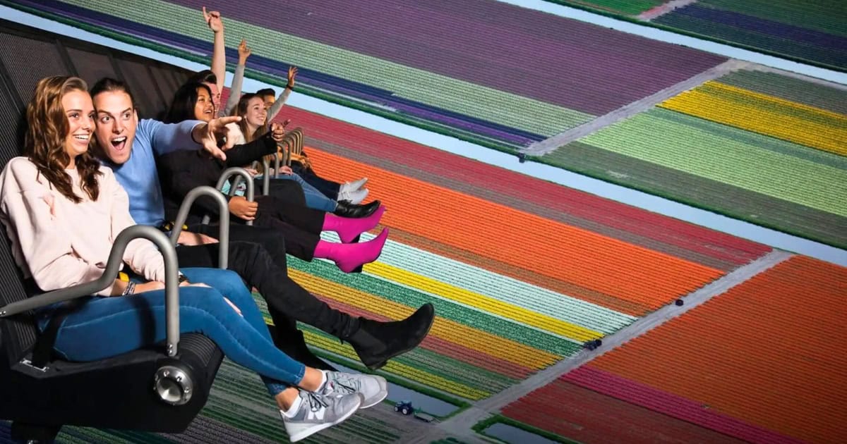 This is Holland, vol en 5D au-dessus des Pays-Bas.