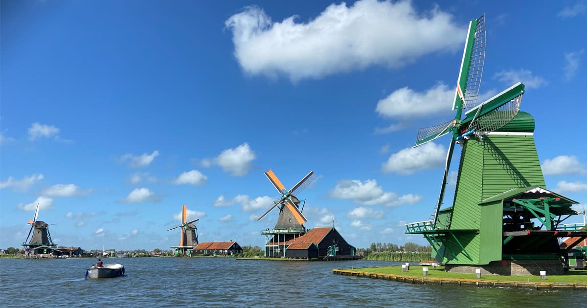 Zaanse Schans – l'une des excursions d'une journée les plus populaires au départ d'Amsterdam.